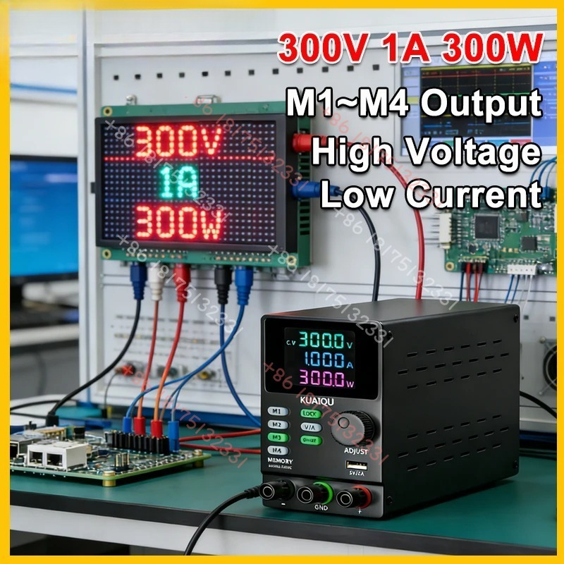 Switching Dc Power Supply 300V 1A - Zasilacz laboratoryjny DC KUAIQU 300V 1A