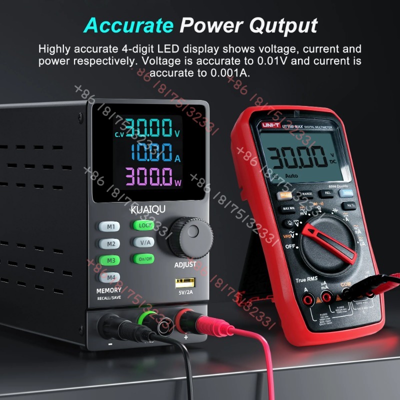 Zasilacz laboratoryjny DC KUAI – Switching Dc Power Supply 300V 1A recenzja i cena