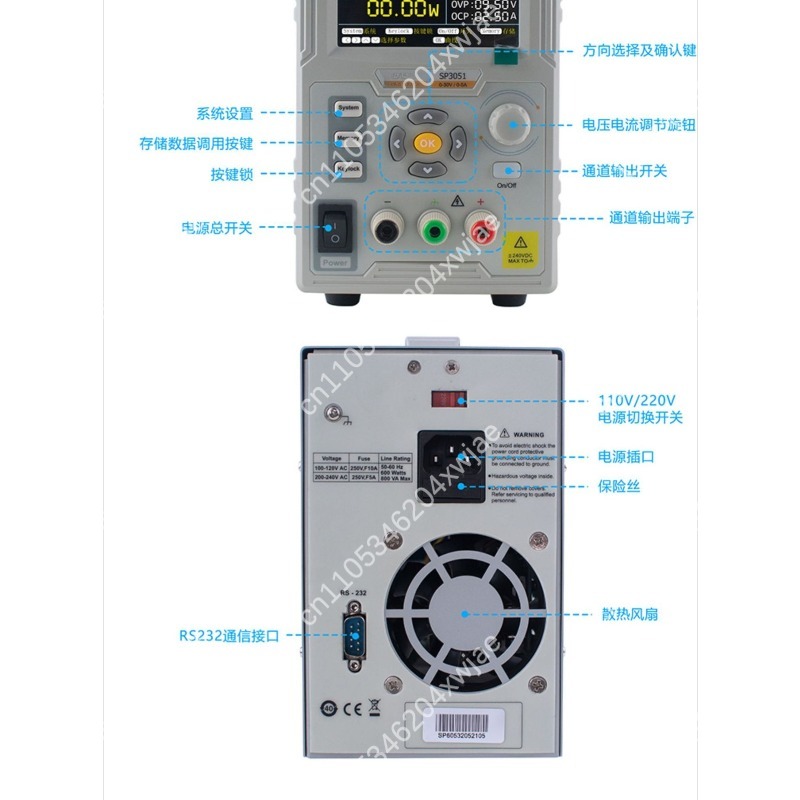 Zasilacz laboratoryjny program – Programmable Dc Power Supply 60V 10A recenzja i cena