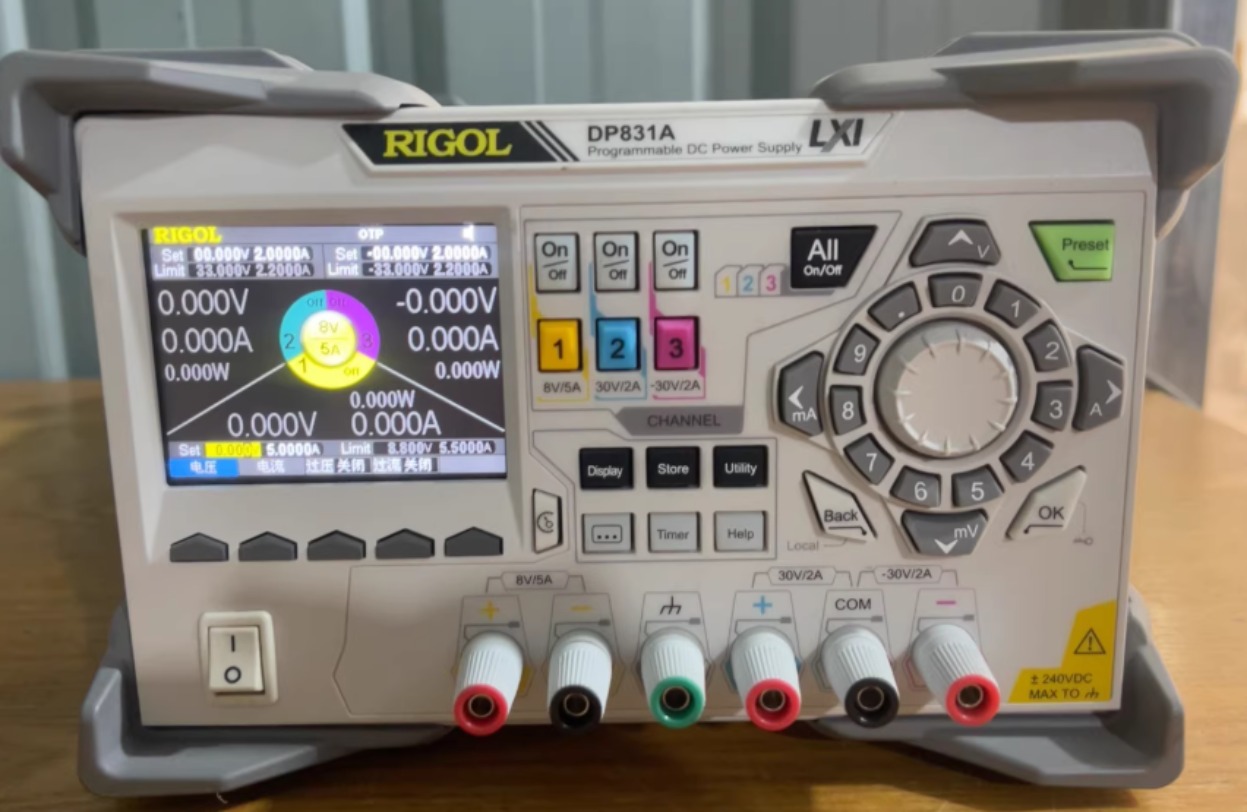 1 szt. Rigol DP831A Potrójny P – Linear Dc Power Supply Triple Output recenzja i cena
