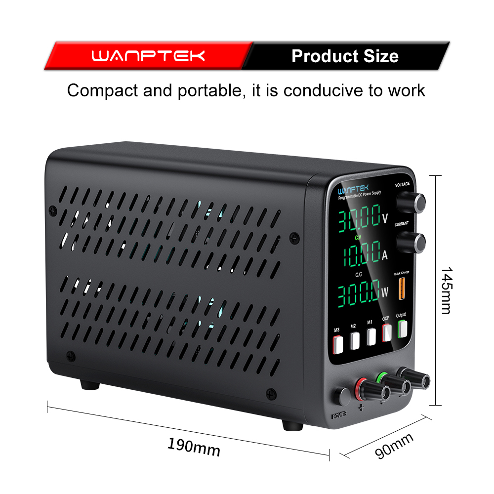 Wanptek regulowany zasilacz DC – Programmable Dc Power Supply 60V 10A recenzja i cena